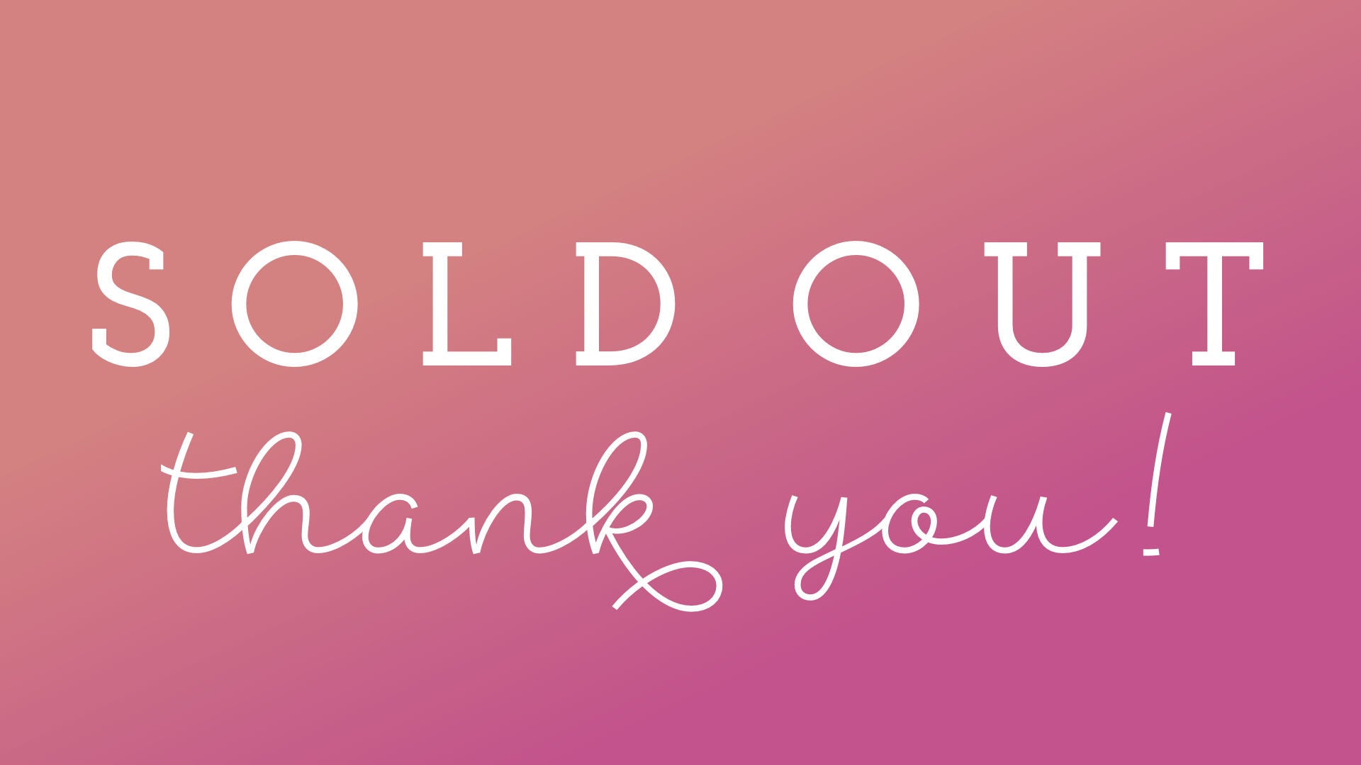 sold out！thank you♡ | www.gamutgallerympls.com